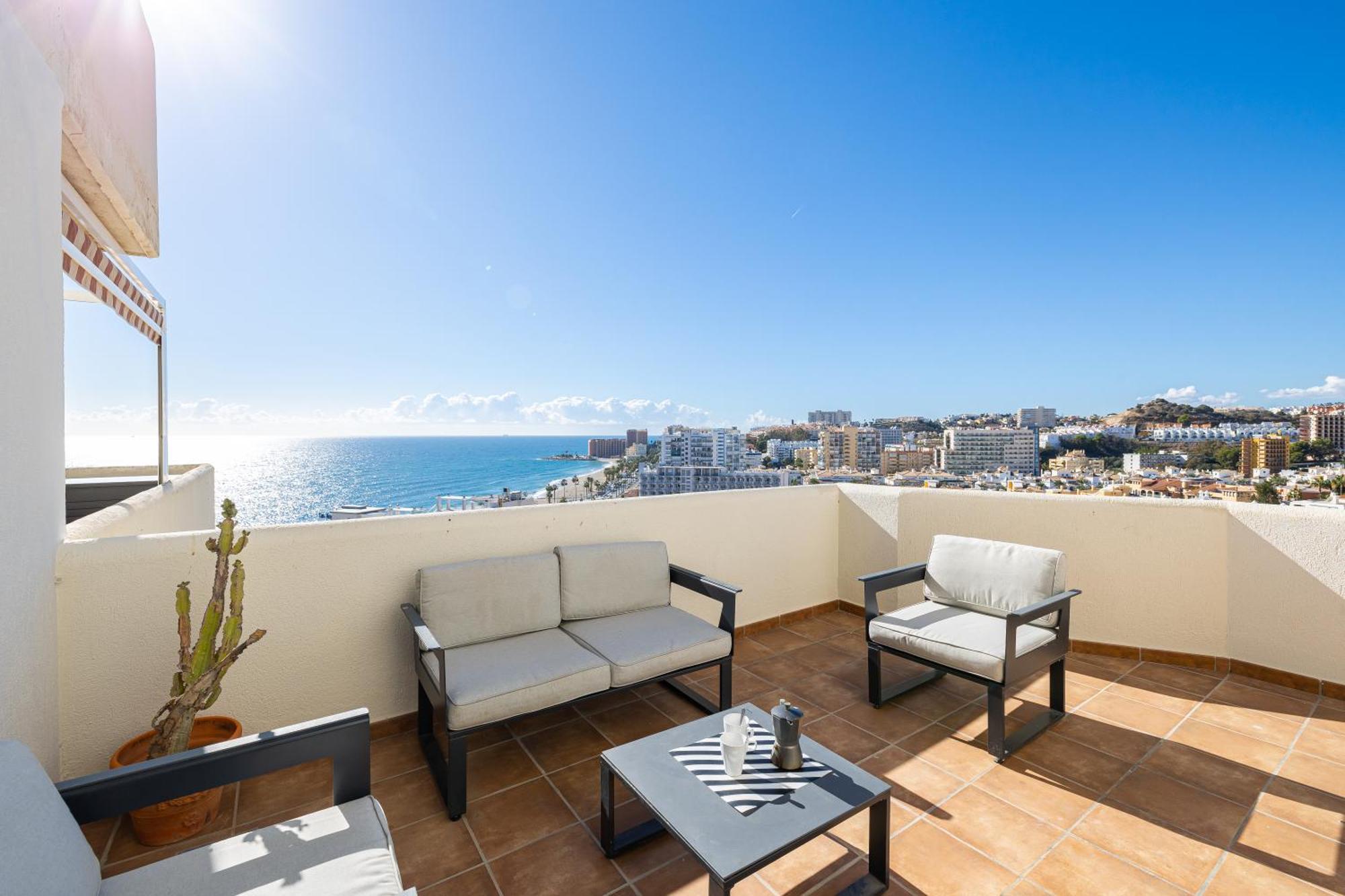 Holidays2Benal Beach Terraza Solarium Benalmádena Esterno foto